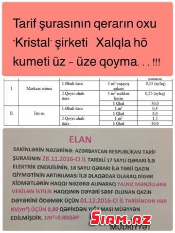 MTK isti suyun qiymətini qaldırdı, kombilərə qadağa qoydu MTK isti suyun qiymətini qaldırdı, kombilərə qadağa qoydu