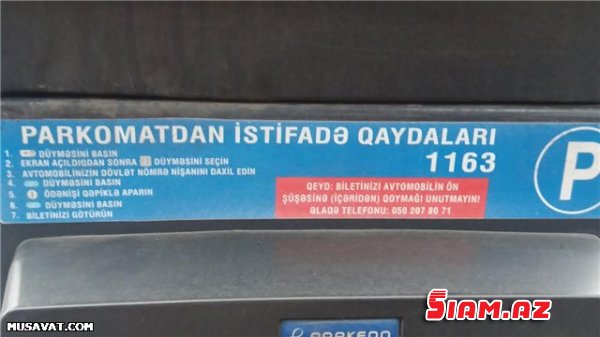 Bakıda parkomat xaosu: "Dünyanın heç bir yerində belə hal yoxdur" - REPORTAJ, FOTOLAR Bakıda parkomat xaosu: "Dünyanın heç bir yerində belə hal yoxdur" - REPORTAJ, FOTOLAR
