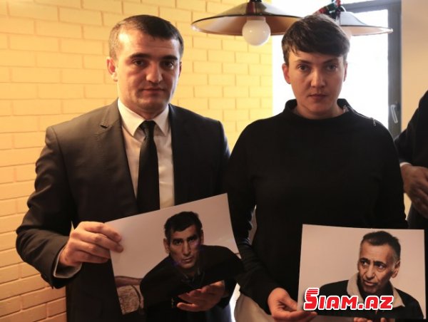 Ukraynanın Milli Qəhrəmanı Nadiya Savçenko kəlbəcərli girovların müdafiəsinə qoşulur Ukraynanın Milli Qəhrəmanı Nadiya Savçenko kəlbəcərli girovların müdafiəsinə qoşulur