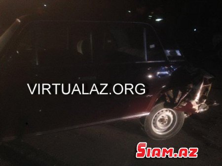 İcra başçısı müavininin əri sərxoş halda qəza törətdi - Foto