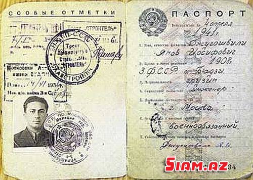 Stalinin əsir düşən oğlu Yakov Cuqaşvili — Səddam Hüseynin atasıdırmı? Stalinin əsir düşən oğlu Yakov Cuqaşvili — Səddam Hüseynin atasıdırmı?