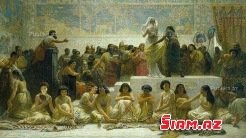 Qədim dünyanın AĞLAGƏLMƏZ İNTİM ÜSULLARI: qızlarla ballı, istiotlu, alovlu HƏZZ – FOTOLAR