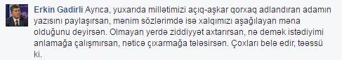 Xədicə İsmayıl ReAl-çıları təhqir etdi: "Onu gərək eşşəyə qoşaydılar..." - FOTOLAR Xədicə İsmayıl ReAl-çıları təhqir etdi: "Onu gərək eşşəyə qoşaydılar..." - FOTOLAR