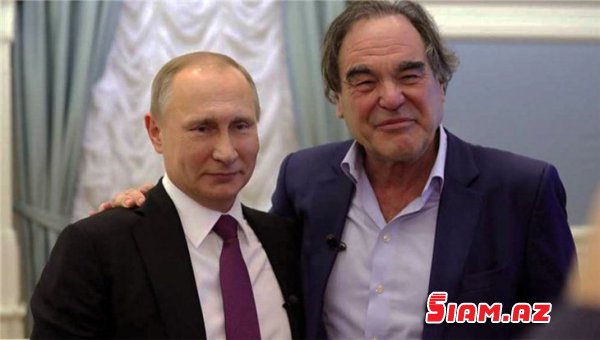 Oliver Stounun Putinə yaltaqlığı Qərbdə rişxənd mövzusuna çevrilib Oliver Stounun Putinə yaltaqlığı Qərbdə rişxənd mövzusuna çevrilib