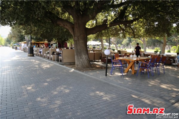 Bulvar ərazisində yenə "sadə çay" problemi: "Hər ay 1500 manat icarə pulu veririk" - REPORTAJ, FOTOLAR Bulvar ərazisində yenə "sadə çay" problemi: "Hər ay 1500 manat icarə pulu veririk" - REPORTAJ, FOTOLAR