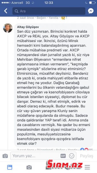 Xədicə İsmayıl müsavatçı və cəbhəçilərlə “atışdı” - FOTO Xədicə İsmayıl müsavatçı və cəbhəçilərlə “atışdı” - FOTO