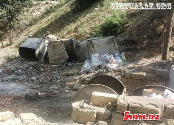 Nəsimi rayonunda zibillik: sakinlər şikayət edir Nəsimi rayonunda zibillik: sakinlər şikayət edir