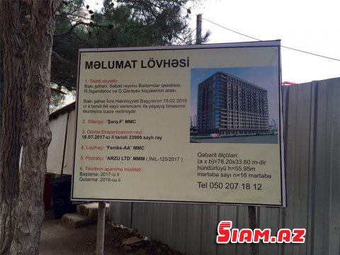 Zərifə Əliyeva adına park Hacıbala Abutalıbovun icazəsi ilə yox edildi - yazdıqlarımızın izi ilə (FOTOLAR)